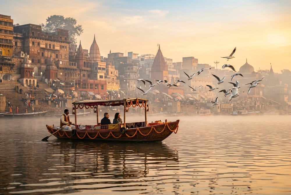 Divine Stay with Ganga Boat Ride